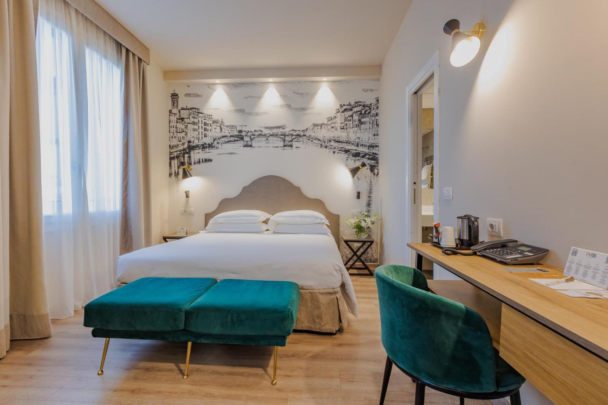Fh55 Grand Hotel Mediterraneo Firenze Bagian luar foto