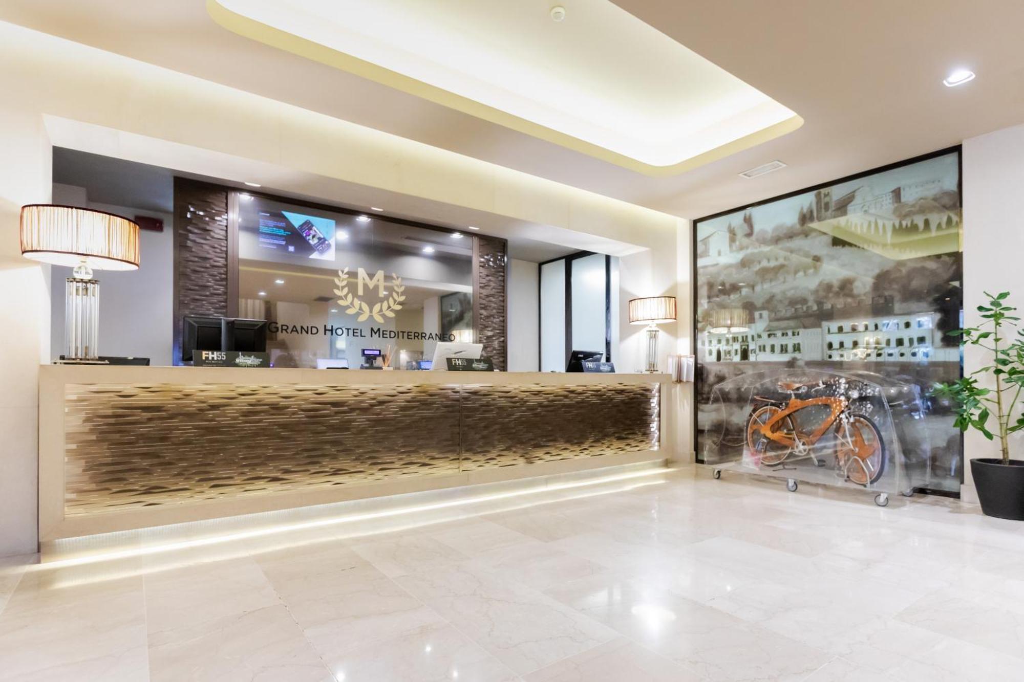 Fh55 Grand Hotel Mediterraneo Firenze Bagian luar foto